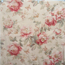 Raymond Waites Lorena Butterfly Floral Mill Creek 2.72-Yards Fabric Remnant - £50.84 GBP
