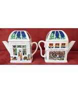 2 English Life Ceramic Teapot Wade England Florie&#39;s Flowers Queen Victor... - €29,87 EUR