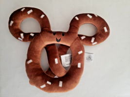 Disney Parks Mickey Ear Pretzel Plush Stuffed Animal Food Soft Toy - £16.64 GBP