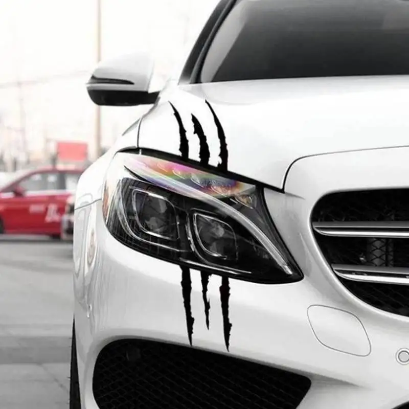 2pcs  Claw Marks Car Headlight Claw Marks Headlight Decal Car Sticker St... - $121.48