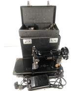 Vintage 1948 Singer Featherweight 221-1 Sewing Machine Ser AH Case Keys ... - £602.88 GBP