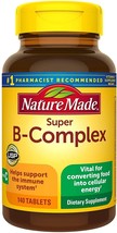 Nature Made Super B Complex w/ Vitamin C, Cellular Energy 140 tablets Exp 3/2024 - £7.12 GBP