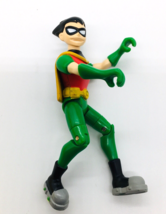 Teen Titans Go! Robin 2 Pack #2 DC 2003 Bandai 3.5&quot; Green toy action figure - £7.72 GBP