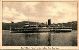 Steamer Robert Fulton Hudson River Day Line 1910s Postcard Winsch Back Unused - £3.13 GBP