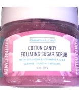 Global Beauty Care Cotton Candy Sugar Scrub with Collagen, Vitamins A, C... - $164.69 MXN