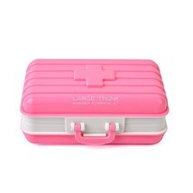 Portable Trunk Shaped Pill Case Box Travel Medication Carry Case - Daily... - £7.76 GBP