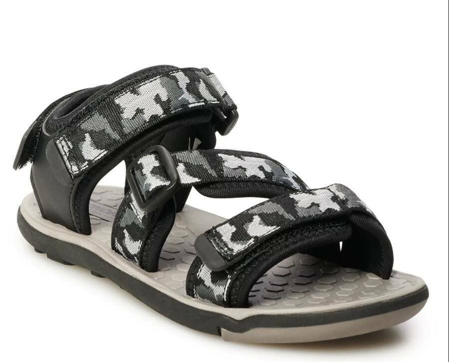 Boys Sandals Sonoma Camo Fx Leather Sport Open Toe Sandals-size 3