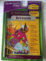 Quantum Pad Learning System: World Geography Interactive Book and Cartridge - £19.59 GBP