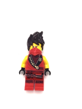 LEGO Minifigure Ninjago Kai Legacy Rebooted Robe Red Ninja C0271 - £2.78 GBP