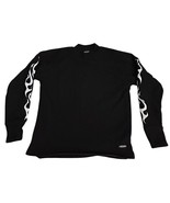 Schampa Warmskin Thumbhole Fleece Lined Insulation Shirt Size L Black Mo... - $523.18 MXN