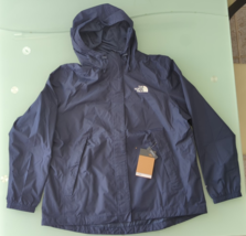 The North Face Womens Plus Sz 1X Antora Dryvent Rain Jacket Summit Navy NWT - $71.28