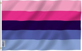Anley Fly Breeze 3x5 Foot Omnisexual Pride Flag - Omnisexual LGBT Flags - £6.34 GBP