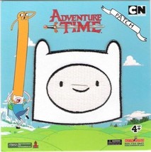 Adventure Time TV Series Finn Face Image Embroidered Patch NEW UNUSED - £6.12 GBP