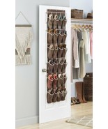 Over The Door Shoe Rack For Closet Hanging Storage Canvas Organizer Wall... - £23.10 GBP