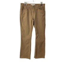 Tommy Hilfiger Hipster Bootcut Corduroy Pants Womens Size 8 Tan Camel Grunge Y2K - £11.11 GBP