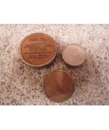 3 VINTAGE ANTIQUE DRAWING SALVE TINS - $7.91