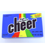 Vintage Cheer Triple Color Guard Powder Laundry Detergent Single Box 3oz - $18.31 CAD