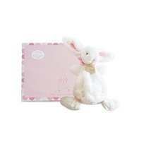 Doudou Et Compagnie Bonbon Flat Doudou Gift Box (Pink)  - $79.00