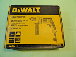 DEWALT SINGLE SPEED HAMMERDRILL DWE5010 7 AMPS  1/2 " (13MM) 550 MWO DUA... - €57,53 EUR