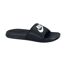 Nike Benassi Jdi, Mens Beach &amp; Pool Flip Flops, Black (Black/White), 11 UK  - $64.00