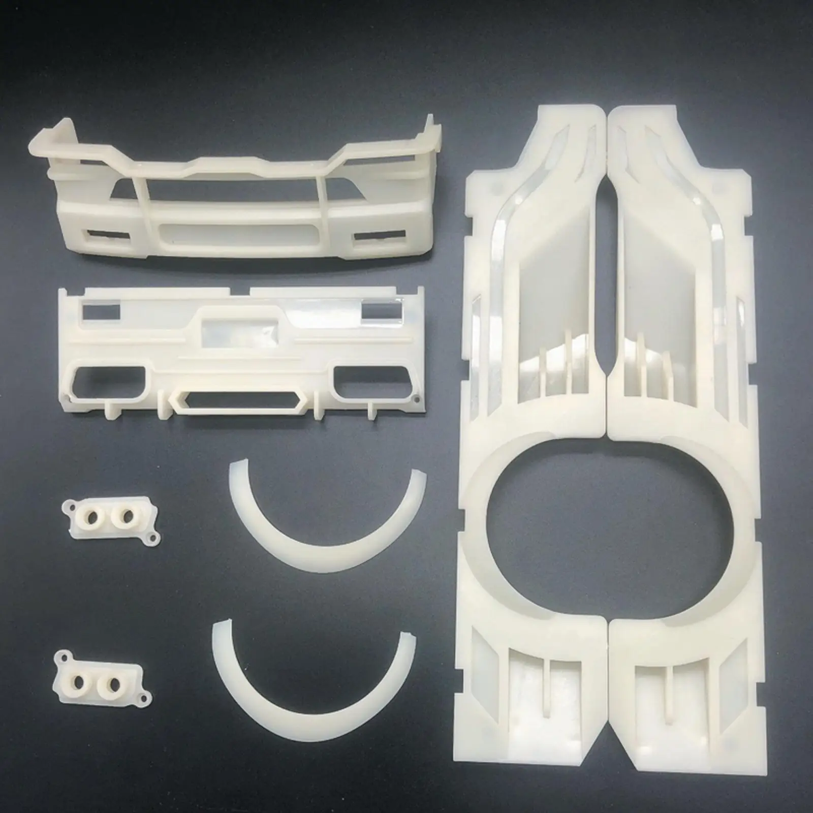1/10 RC Body Surrounded Kits Parts for WPL D12 Trucks Car DIY Upgrade - £25.76 GBP