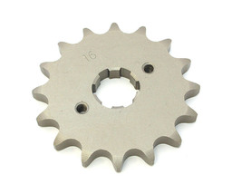 Parts Unlimited Steel Front Sprocket 16 Tooth (K22-2525) - New &amp; Sealed - £10.95 GBP