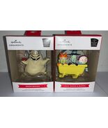 Hallmark Nightmare Before Christmas Ornament Lot of 2 Oogie Shock Lock B... - $399.25 MXN