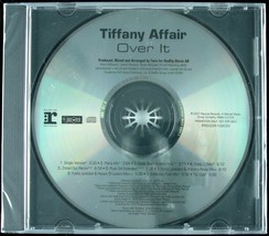 Tiffany Affair &quot;Over It&quot; 2007 Cd Single Promo 10 Mixes ~Rare~ Htf *Sealed* - £10.60 GBP