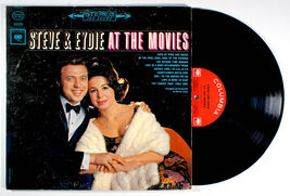 Steve and Eydie - At The Movies (1963) Vinyl LP • Gorme &amp; Lawrence, Gigi - $11.61