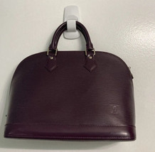 Louis Vuitton Alma PM Satchel Purple Handbag Purse - $965.00