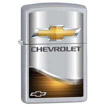 Zippo Lighter - Chevrolet Elegance Satin Chrome - 854220 - $30.83