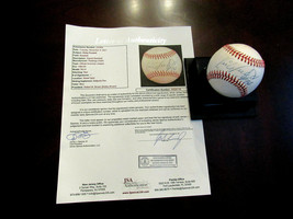 Kirby Puckett # 34 Minnesota Twins Hof Signed Auto Vintage Oal Baseball Jsa Loa - £553.94 GBP