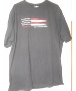 Black 2008 Harley Davidson T-Shirt American Flag Eagle PA Unisex 2X Doub... - $23.99
