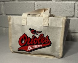 Baltimore Orioles 6 Pack Beer Caddy Tote Bag Canvas - £18.83 GBP