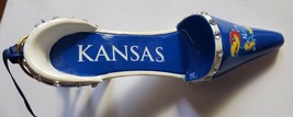 High Heel Team Shoe Ornament : KANSAS University Jayhawk - $4.95