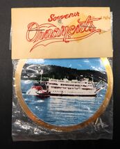 Vtg Souvenir Ornament Delta Queen Steam Boat Unique Collectibles Thiboda... - $19.99