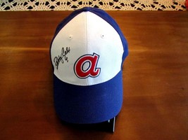 BOBBY COX ATLANTA BRAVES HOF MANAGER YANKEES SIGNED AUTO BASEBALL CAP HA... - £233.62 GBP