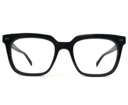 Haggar Eyeglasses Frames H290 EBONY Black Square Thick Rim Horn Rim 51-19-140 - £29.56 GBP