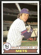 New York Mets Bruce Boisclair 1979 Topps #399 vg - £0.39 GBP