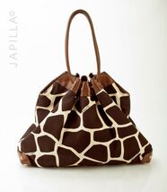 MICHAEL KORS PRINTED CANVAS BROWN LEATHER SATCHEL PURSE! - $117.81