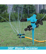 360 Flexible Garden Yard Lawn Water Sprinkler Watering Sprayer Automatic... - £14.92 GBP