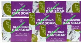 6 Bars X Bolero Cl EAN Sing Bar Soap Coconut Milk &amp; Lavender 5 Oz Each Sealed - £23.64 GBP