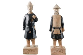 Two Ming Chinese Earthenware figures - $895.95