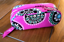 Vera Bradley Glasses Holder/Mini Cosmetic Zip Around Case Cupcakes Pink - $16.82