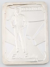 999 Silver 6.9 Troy Ounces Elvis Aaron Presley Legends Collectible Bar - £549.23 GBP