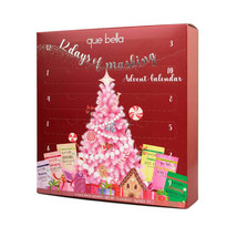 Que Bella Holiday 12 Days of Masking Face Mask Advent Calendar Gift Set – 12pc - £13.37 GBP