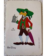 ⭕VTG pocket calendar 1988 WALT DISNEY COSTUMES FROM AROUND THE WORLD AUS... - $4.95