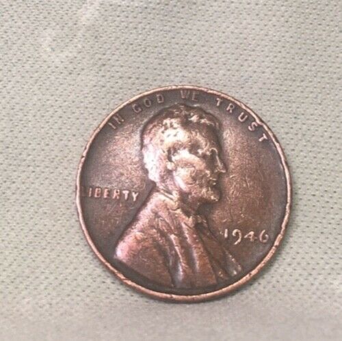 Primary image for Rare 1946 Wheat Penny No Mint Mark Good Condition 