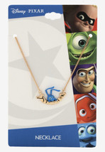 Disney Pixar A Bugs Life Gold Leaf Flik Sculpted Pendant Gold Tone Necklace - £11.52 GBP