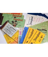 Large Lot of Vintage Disneyland Ticketbooks and Vouchers w/ Magic Mounta... - £949.63 GBP